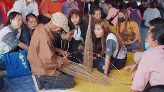 โครงการสืบสานภูมิปัญญาและทำนุบำรุงศิลปวัฒนธรรมการทำเครื่องมือประมงพื้นบ้าน