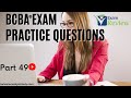 BCBA® Exam Practice Questions | Behavior Analyst Exam Practice Questions | [Part 49]