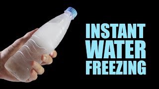 5 Amazing Water Experiments & Tricks - Instant Water Freezing (by Mr. Hacker)