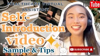 Self-introduction video virtual assistant Tips and sample #selfintroductionvideo #Hellorache