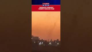 Watch: Mosquito Tornado Sweeps Through Residential Areas In Pune #shorts