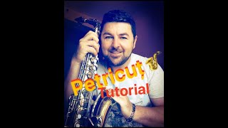 Cântă cucu-n Bucovina-Petricuț🎷-tutorial