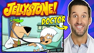 ER Doctor REACTS to Hilarious Jellystone! Medical Scenes