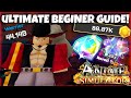 The Ultimate Beginners Guide For Roblox Anime Simulator!