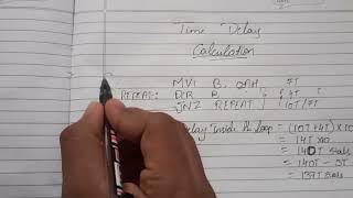 Time Delay Calculation of 8085 Microprocessor