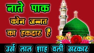 Saare Aalam Ko Neend Aagaye - URS 2019 Hazrat Lal Shah Wali Dargah Sanwer