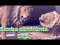 Schleich Lion King- Simba confronts Scar🦁