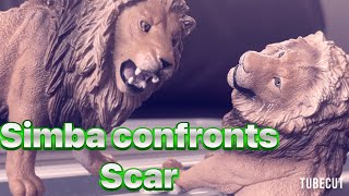 Schleich Lion King- Simba confronts Scar🦁