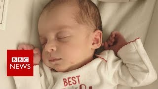 Frozen embryo record: 'My new baby should be my age'  - BBC News