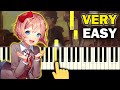 Doki Doki Literature Club! - Your Reality - VERY EASY Piano tutorial