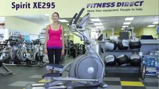Spirit XE295 Elliptical Trainer - Fitness Direct