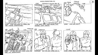 Transformers - More Than Meets The Eye, Part 2 storyboards