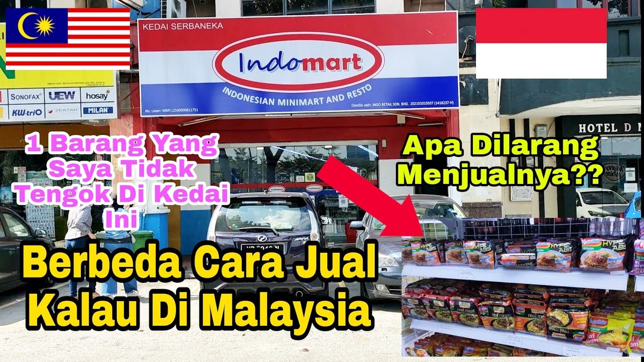 ADA YANG BERBEDA CARA JUAL DI MALAYSIA DAN INDONESIA ⁉️ - YouTube