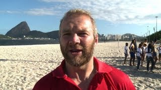 Former England rugby sevens captain promotes the sport in Brazil