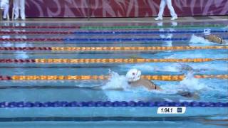 Women's 100m Breaststroke Swimming Final - Singapore 2010 Youth Games