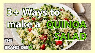 1 MINUTE RECIPE: How to MAKE Healthy QUINOA SALAD RECIPES! - Quinoa Salad Ideas - 4 Quinoa Recipes