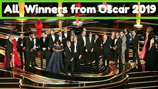 The Oscars 2019 - Complete List of Award Winners in Oscars 2019.