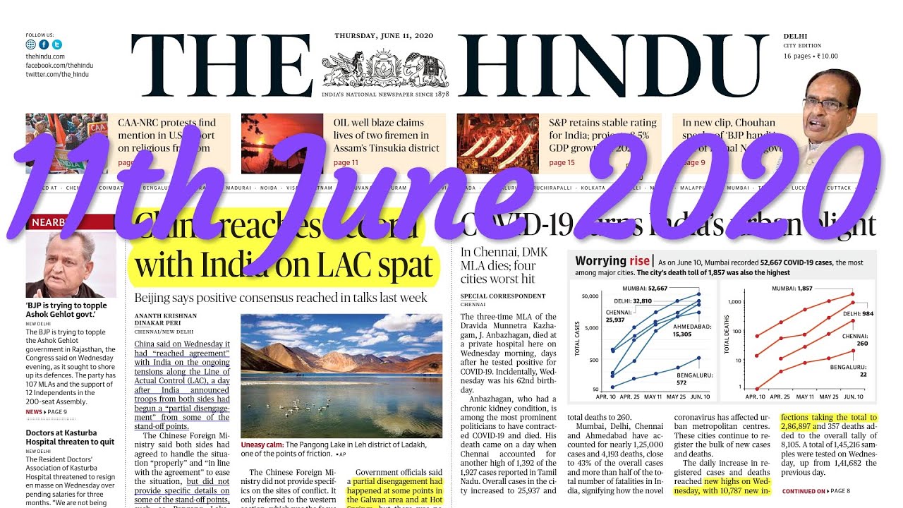 Newspaper analysis