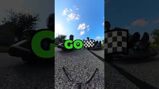 Drag race! $200 Drift kart vs. $2,000 Gokart Pro 🏁🏎️