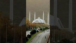 The Amazing Faisal Masjid - A Masterpiece #islamabad #fasialmasjid