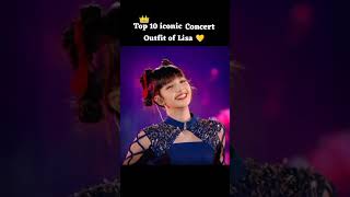 Top 10 iconic content outfit of Lisa 💛👑👗