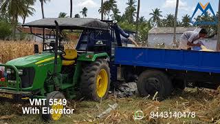 VALASUMANI HIGH CAPACITY MULTICROP THRESHER WITH ELEVATOR \u0026 CONVEYOR