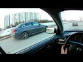 2008 vw phaeton 3.0 tdi pov city traffic szczecin 60fps