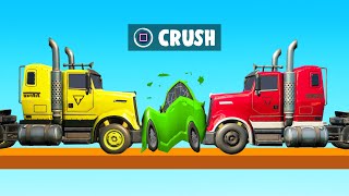 New TRUCKS vs CARS Smash! (Fortnite)