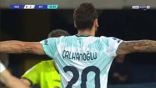 Hellas Verona vs Inter Milan  0:2 Calhanoglu GOAL