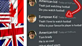 When AMERICAN Kid Meets EUROPEAN Kid On DISCORD VERY FUNNY
