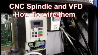 How To wire a CNC 2.2kw Spindle and VFD [Episode 15]