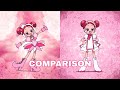 Motto! Ojamajo Doremi - Transformations Comparison