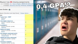 My Viewers Grades Are Horrible... (Report Cards)