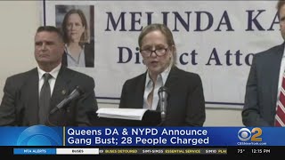 Dozens Charged In Queens Gang Bust