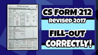 GUIDE TO FILL- OUT THE PERSONAL DATA SHEET (PDS) REVISED 2017 | Renalyn Boquila