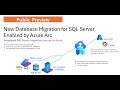 Public preview - New database migration experience for SQL Server enabled by Azure Arc