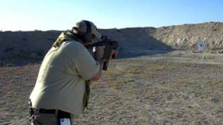 Single and burst fire with the Kriss Vector