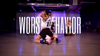 Worst Behavior- kwn (feat. Kehlani) | Heaven Liu Heels Dance Choreography Round 2