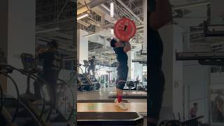 Push Press 3 x 3 x 225lb