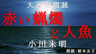 【読み聞かせ】「赤い蝋燭と人魚」小川未明、元放送局アナウンサーの大人の朗読。睡眠導入、作業時間にも。【心豊かな人生にもっと朗読を！】