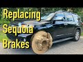 How To Replace Toyota Sequoia/ Tundra Brakes