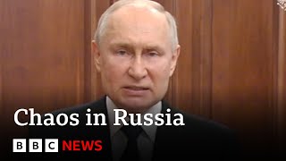 24 hours of chaos in Russia and Ukraine frontline report - BBC News
