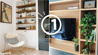 10 Small Living Room Built in Ideas Pt.I
