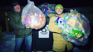 Dumpster Diving Snack JACKPOT! #7 500 Bags of Chips!