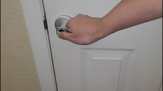 Fingerprint Keyless-Entry Biometric Door Handle Flex-Lock TTLOCK QHWK1