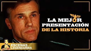 ESCENAS LEGENDARIAS - La PRESENTACIÓN de HANS LANDA (Malditos Bastardos)