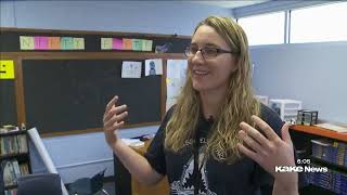 Kansas teacher shares her non-traditional way of entering teaching profession