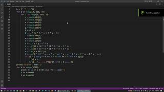 A spinning donut in python?