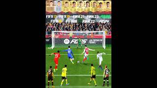 Kai Havertz Penalty Kicks Evolution In Every FIFA - From FIFA 17 To FC 25 #eafc25 #penaltykick