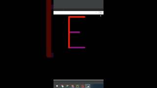 "E" alphabet (#5) | Draw "E" alphabet in python by using turtle | #coding #python #turtle #E